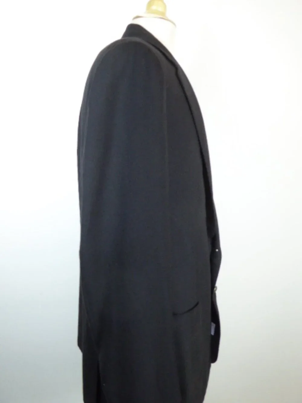 Ralph Lauren purple label collection black 100% cashmere sport jacket blazer 46